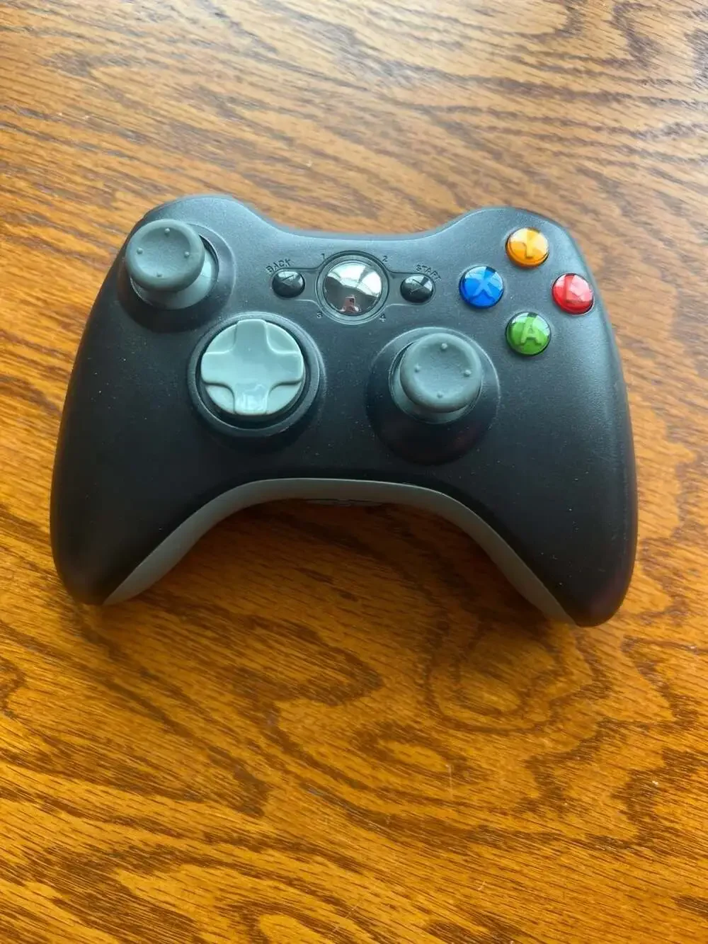 Microsoft Xbox 360 Wireless Controller - Black and Gray